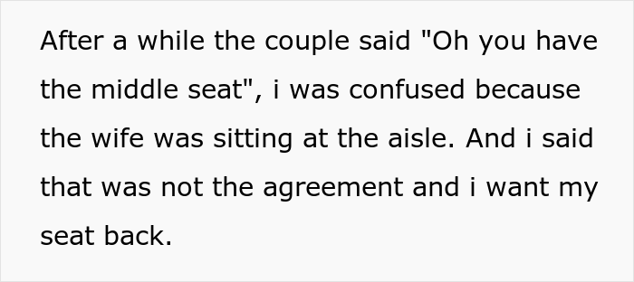 Couple's Plan To Outwit Another Passenger Before Takeoff Backfires As The Stranger Ends Up With A Whole Free Row In Return Couple's Plan To Outwit Another Passenger Before Takeoff Backfires As The Stranger Ends Up With A Whole Free Row In Return
