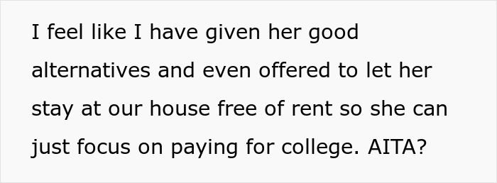 20 Y.O. Decided To Go Back To College, Found Out That Her Parents Spent All 30K They Saved Up For Her Education To Remodel Their Kitchen 20 Y.O. Decided To Go Back To College, Found Out That Her Parents Spent All 30K They Saved Up For Her Education To Remodel Their Kitchen