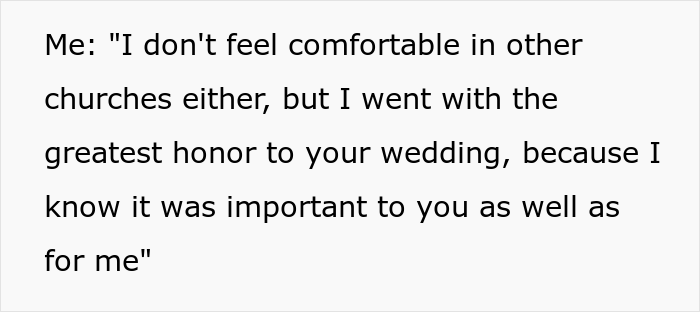 Evangelical Sister Gets Crossed Out From The Wedding Guest List After She Gets Into Religious Argument With Catholic Bride Evangelical Sister Gets Crossed Out From The Wedding Guest List After She Gets Into Religious Argument With Catholic Bride