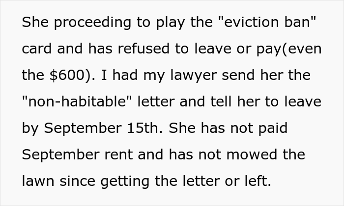 Unpaying Tenant Doesn’t Want To Leave Her Trailer So The Landlord Decides To “Move In” To Make Her Leave Unpaying Tenant Doesn’t Want To Leave Her Trailer So The Landlord Decides To “Move In” To Make Her Leave