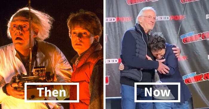 Emotional Reunion Of “Back To The Future” Stars Goes Viral, Touching Millions On The Internet