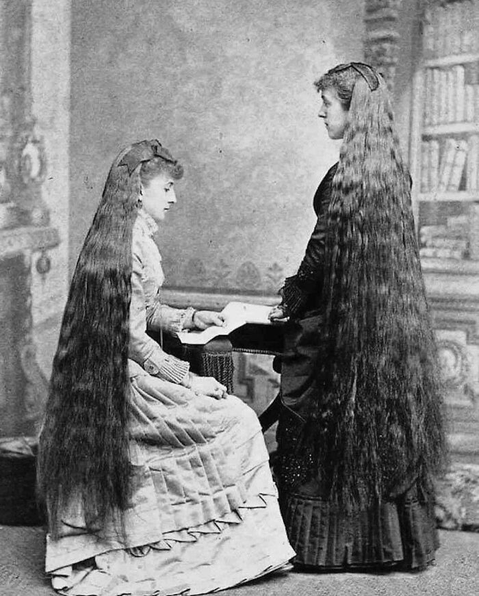 In The Victorian Era, The Woman’s Hair Was Considered An Important Part Of Her Appearance And It Marked Her Status And Her Femininity