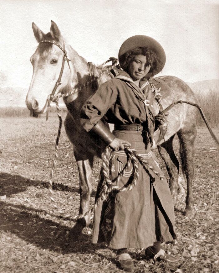 Nellie Brown, An African-American Cowgirl, C.1880's