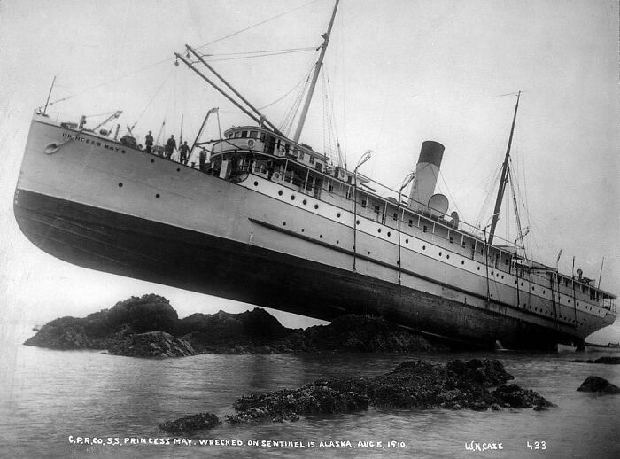 The Ss Princess May Was A Steamship Built In 1888