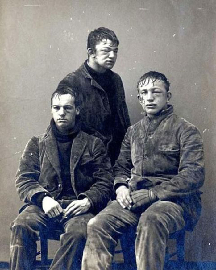 Princeton Students After A Freshman vs. Sophomores Snowball Fight, 1893