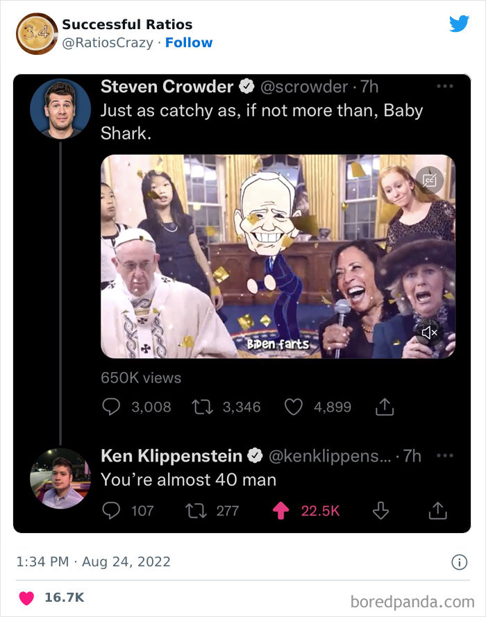 30 Times A Reply Was Better Than The Main Post, As Shared On “Successful Ratios” Twitter Page