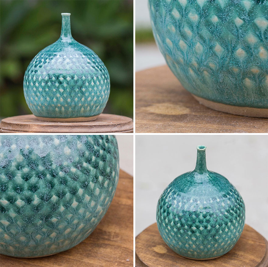 Don’t You Love It When A Glaze Compliments A Texture Instead Of Covering Up All Your Hard Work?