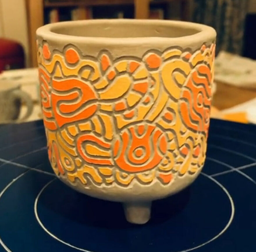 He’s Cute, He’s Wonky, He’s Imperfect And I Like That. My First Hand Built Piece In 13 Years!