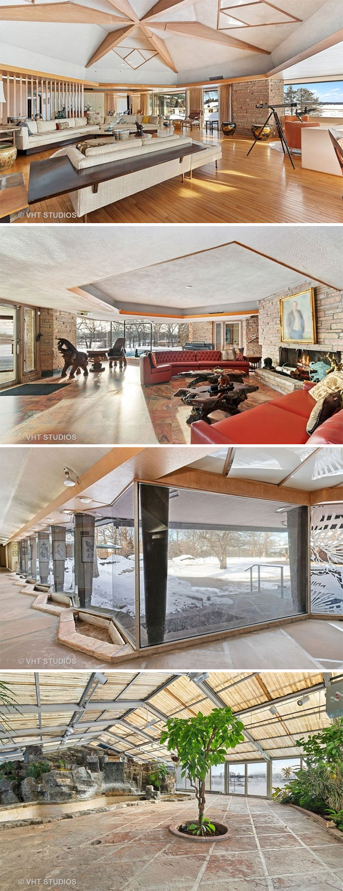 This Mid-Century Time Capsule, Designed By Frank Lloyd Wright's Son, Is Very Heavily Bleeding Into The "Unironically Amazing" Category