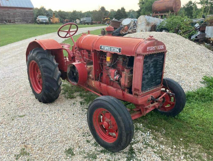The First Tractor My Great Great Grandfather Bought To Replace His Horses. 1927 Mccormick Deering 10-20 Still Running Strong