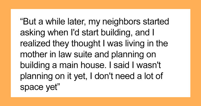“Karen” Neighbors Are Mad At This Person For Buying Land Next To Them And Not Planning To Build A House Like Everyone Else