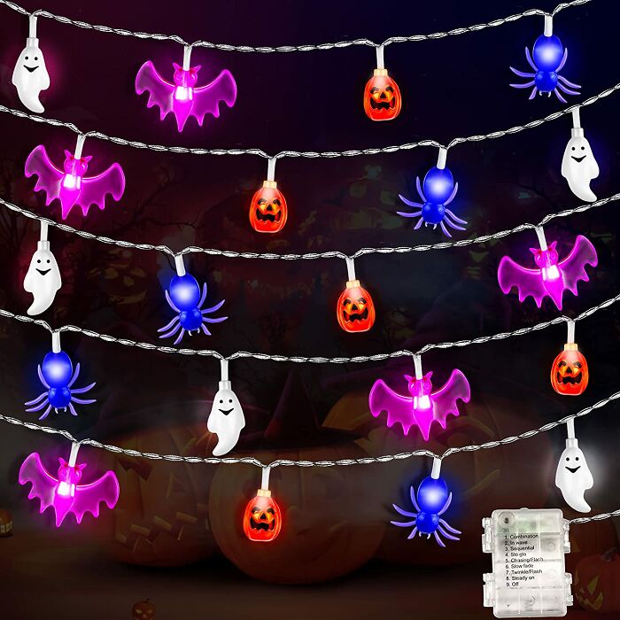 LED Battery Operated Halloween Lights