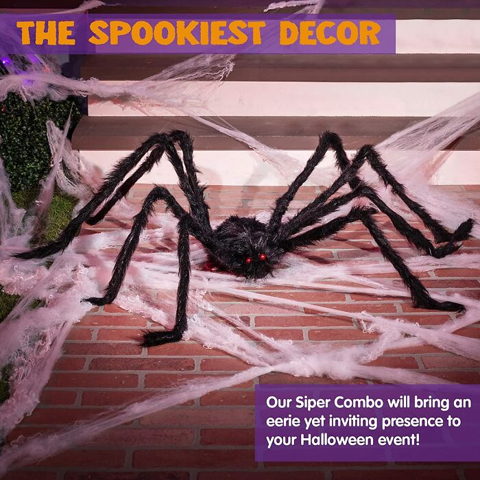 Scary Giant Fake Spider