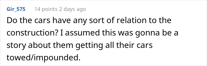 “They Always Park Two Of Those Cars In Front Of My House”: Person Gets Revenge On Their Entitled Neighbors, Costing Them Over $100,000 “They Always Park Two Of Those Cars In Front Of My House”: Person Gets Revenge On Their Entitled Neighbors, Costing Them Over $100,000
