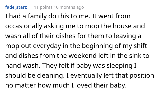Mom Is Embarrassed After Nanny Quits Because She "Couldn't Be Around My Husband Another Day"