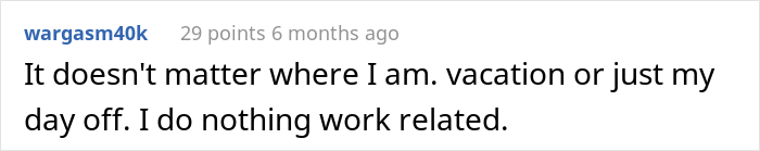 Worker Says They Lie About Camping To Set Boundaries Whilst On Vacation, Prompts Others To Share Their Tricks Worker Says They Lie About Camping To Set Boundaries Whilst On Vacation, Prompts Others To Share Their Tricks
