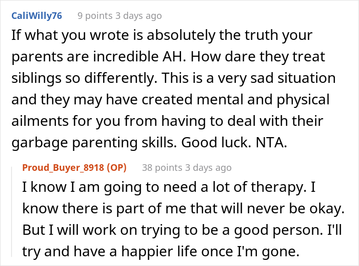 Daughter Treated Like A Maid Decides To Leave Family On Her 18th Birthday, Younger Sister Thinks She’s Being A Jerk Daughter Treated Like A Maid Decides To Leave Family On Her 18th Birthday, Younger Sister Thinks She’s Being A Jerk