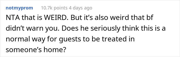 Person Nopes Out From Boyfriend's Parents' House After Meeting Them For The First Time, Causing Relationship Drama, Asks If They're A Jerk Person Nopes Out From Boyfriend's Parents' House After Meeting Them For The First Time, Causing Relationship Drama, Asks If They're A Jerk