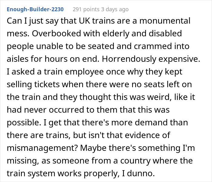 Woman Pays A Lot Of Money For A Comfortable Seat On The Train, Elderly Woman Wants Her To Move Woman Pays A Lot Of Money For A Comfortable Seat On The Train, Elderly Woman Wants Her To Move