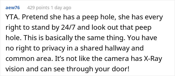 People Drag This Person Who Demanded That Their Neighbor Remove Their Doorbell Camera As It Made Them Feel Uneasy People Drag This Person Who Demanded That Their Neighbor Remove Their Doorbell Camera As It Made Them Feel Uneasy