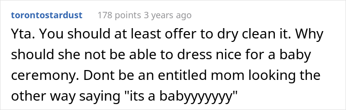 Baby Vomits On A £1,800 Top, Mom Refuses To Pay For It, People Are Divided Over Who's Right