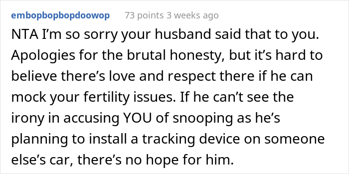 Stepmom Asks If She Should Tell Stepdaughter That Her Dad Installed A Tracking Device In A Car He Gifted Her