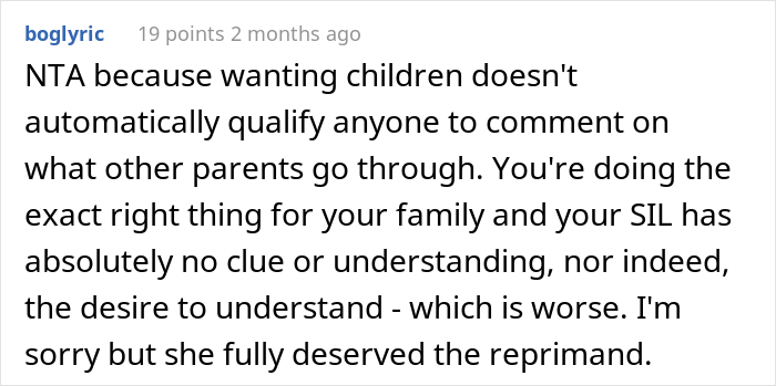 Woman Keeps Criticizing Her BIL For Not Taking His Autistic Kid To A Theme Park, Throws A Fit After Getting Put In Her Place