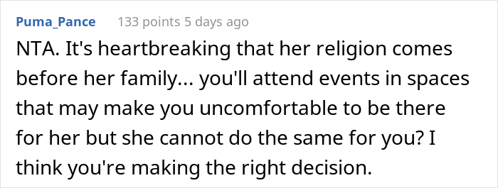 Evangelical Sister Gets Crossed Out From The Wedding Guest List After She Gets Into Religious Argument With Catholic Bride Evangelical Sister Gets Crossed Out From The Wedding Guest List After She Gets Into Religious Argument With Catholic Bride