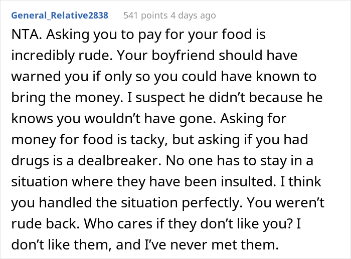 Person Nopes Out From Boyfriend's Parents' House After Meeting Them For The First Time, Causing Relationship Drama, Asks If They're A Jerk Person Nopes Out From Boyfriend's Parents' House After Meeting Them For The First Time, Causing Relationship Drama, Asks If They're A Jerk