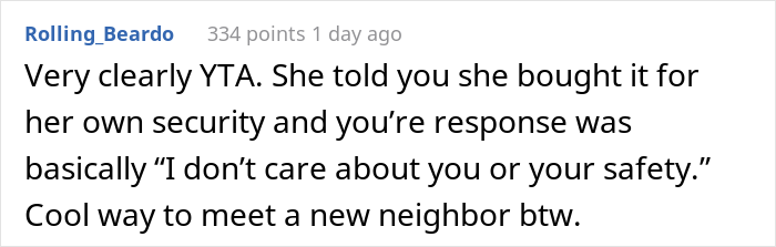 People Drag This Person Who Demanded That Their Neighbor Remove Their Doorbell Camera As It Made Them Feel Uneasy People Drag This Person Who Demanded That Their Neighbor Remove Their Doorbell Camera As It Made Them Feel Uneasy