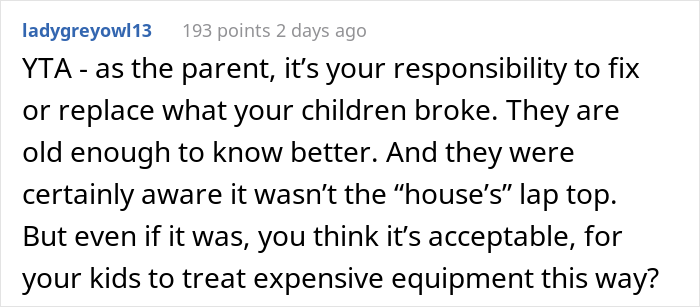Single Mom Asks If She’s A Jerk For Refusing To Fix Babysitter’s Laptop After Her Kid Broke It Single Mom Asks If She’s A Jerk For Refusing To Fix Babysitter’s Laptop After Her Kid Broke It