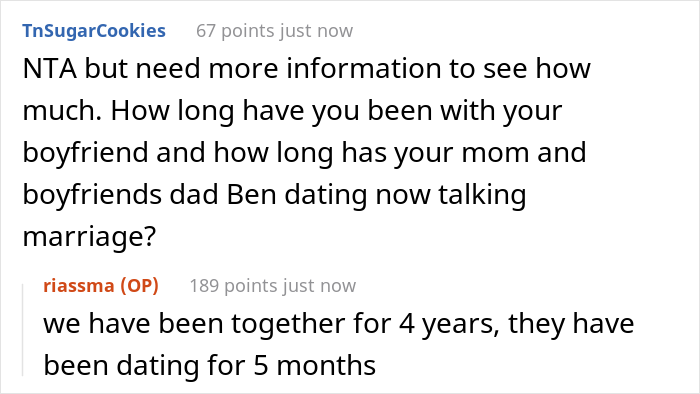 Couple Of 4 Years Find Out Their Parents Are Dating, The Daughter Gets Called A Jerk For Embarrassing Her Mom In Front Of Family Couple Of 4 Years Find Out Their Parents Are Dating, The Daughter Gets Called A Jerk For Embarrassing Her Mom In Front Of Family