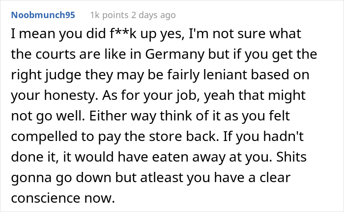 "Today I Messed Up By Going To A Supermarket Chain And Admitting I Shoplifted For 2 Years"
