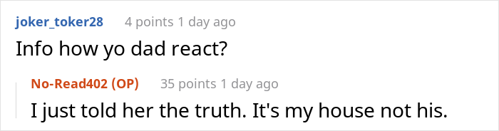 Woman Tells 23 Y.O. Stepdaughter To Move Out, Gets Evicted After Failing To Realize She Owns The House Woman Tells 23 Y.O. Stepdaughter To Move Out, Gets Evicted After Failing To Realize She Owns The House