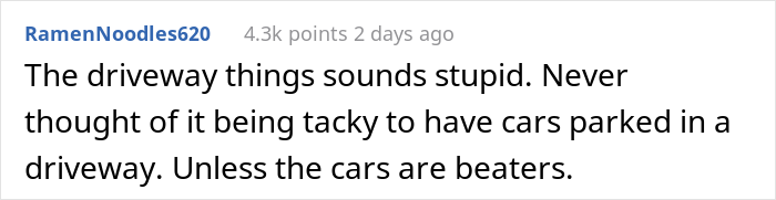 “They Always Park Two Of Those Cars In Front Of My House”: Person Gets Revenge On Their Entitled Neighbors, Costing Them Over $100,000 “They Always Park Two Of Those Cars In Front Of My House”: Person Gets Revenge On Their Entitled Neighbors, Costing Them Over $100,000