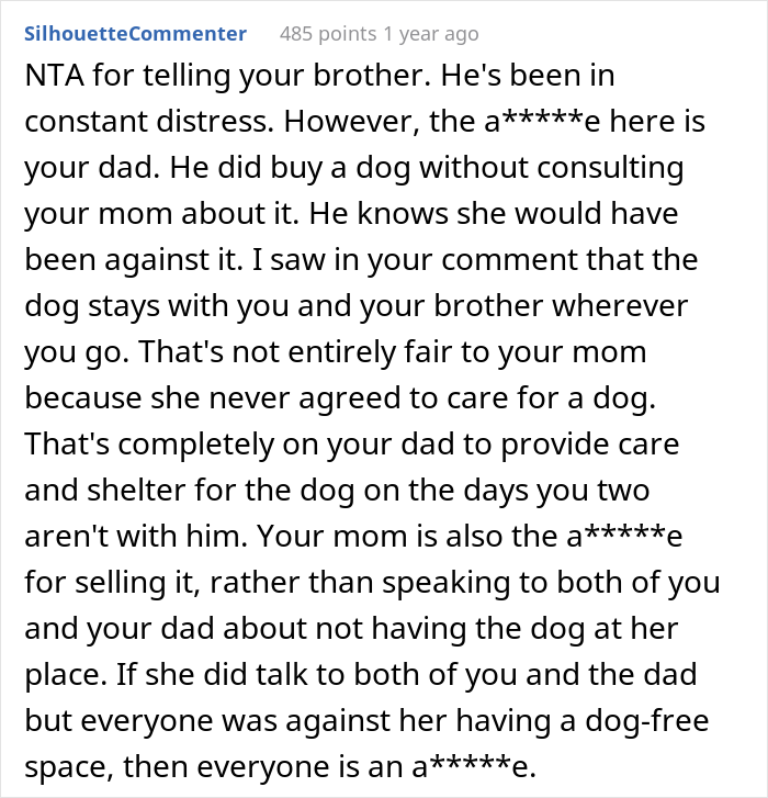 Family Drama Ensues After Dad Gifts His Son A Dog, Mom Sells It For $4K And Says That It Ran Away Family Drama Ensues After Dad Gifts His Son A Dog, Mom Sells It For $4K And Says That It Ran Away
