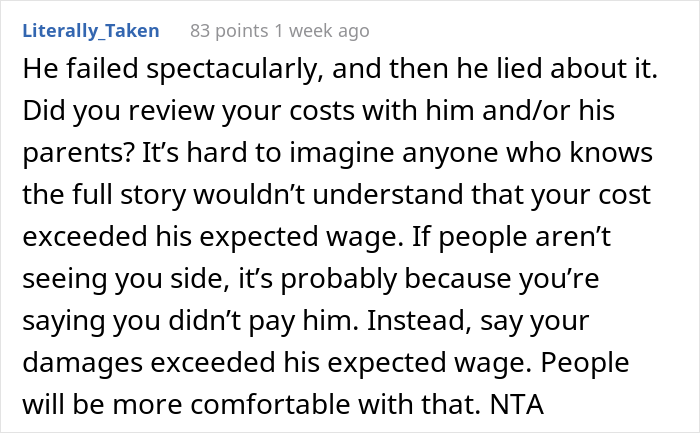 16 Y.O. Loses His Neighbor's Cat That He Was Supposed To Pet Sit, His Mom Is Upset About The Neighbors Refusing To Pay For His Work 16 Y.O. Loses His Neighbor's Cat That He Was Supposed To Pet Sit, His Mom Is Upset About The Neighbors Refusing To Pay For His Work