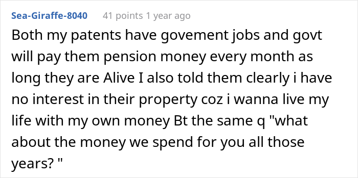 Mom Thinks Her Daughter Should Support Her Financially As She Did For Her As A Child, The Internet Disagrees Mom Thinks Her Daughter Should Support Her Financially As She Did For Her As A Child, The Internet Disagrees