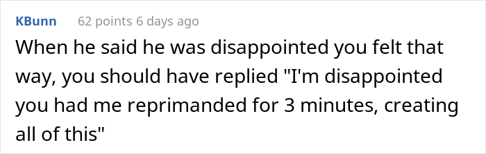 Employee Decides To Stop Working Overtime After Getting In Trouble For Being 3 Minutes Late