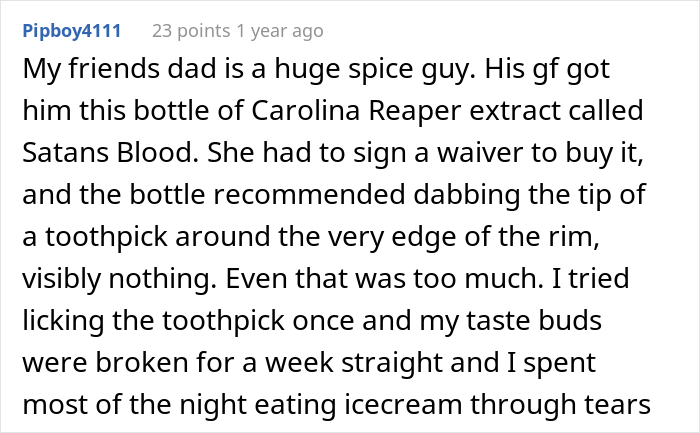 Restaurant Owner Gets Tired Of Overconfident Men, Develops A Tongue-Burning 'Culinary Monstrosity' To Shut Them Down Restaurant Owner Gets Tired Of Overconfident Men, Develops A Tongue-Burning 'Culinary Monstrosity' To Shut Them Down
