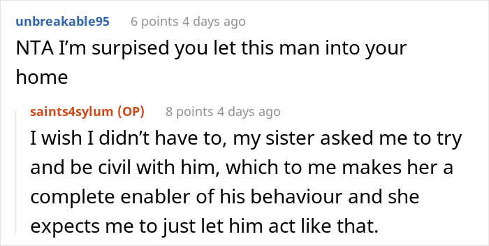 “AITA For ‘Exposing’ My Sister By Revealing Her ‘Body Count’ To Her Misogynistic Boyfriend?”
