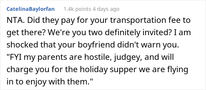 Person Nopes Out From Boyfriend's Parents' House After Meeting Them For The First Time, Causing Relationship Drama, Asks If They're A Jerk Person Nopes Out From Boyfriend's Parents' House After Meeting Them For The First Time, Causing Relationship Drama, Asks If They're A Jerk
