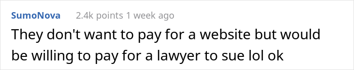 "They Found Someone Cheaper": Customers Refuse To Pay This Web Designer Because They Found Someone Cheaper, So He Gets Revenge "They Found Someone Cheaper": Customers Refuse To Pay This Web Designer Because They Found Someone Cheaper, So He Gets Revenge