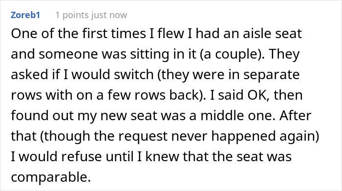 Couple's Plan To Outwit Another Passenger Before Takeoff Backfires As The Stranger Ends Up With A Whole Free Row In Return