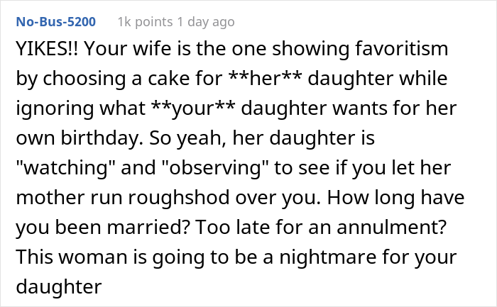 Stepmom Refuses To Attend Stepdaughter's Birthday After Getting Caught Trying To Sabotage The Cake