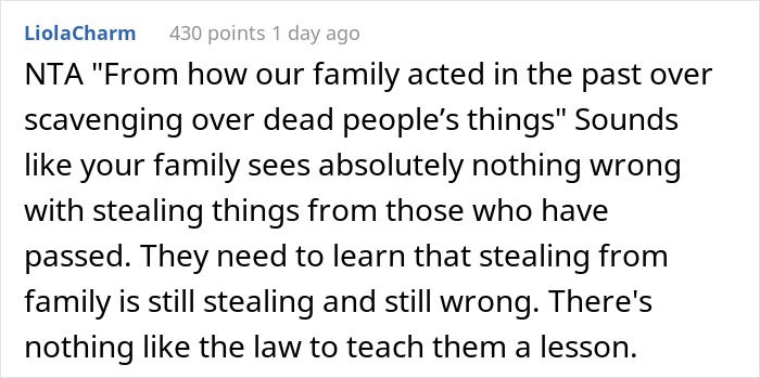 This Person Warns The Family To Not Go To Their Late Dad’s House To Take His Things, They Do Anyway And Now May End Up In Prison