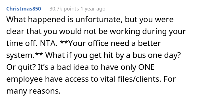 Company Loses A Client After Manager Takes Vacation And Doesn't Check Her Work Email Company Loses A Client After Manager Takes Vacation And Doesn't Check Her Work Email