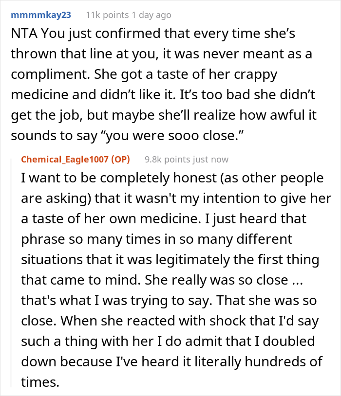“Control Freak” Wife Gets A Taste Of Her Own Medicine After Husband Says She Was “So Close” To Getting Her Dream Job “Control Freak” Wife Gets A Taste Of Her Own Medicine After Husband Says She Was “So Close” To Getting Her Dream Job