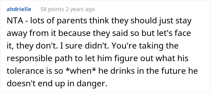 Dad Lets His Underage Son Get Drunk As A 'Test Run', Asks If It Was A Bad Idea After Wife Loses It