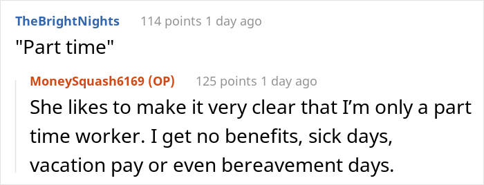 “My Boss Implied That I Need Her Permission To Do Things On My Days Off” “My Boss Implied That I Need Her Permission To Do Things On My Days Off”